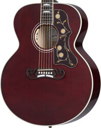 Folk guitar Gibson SJ-200 Standard - Wine red