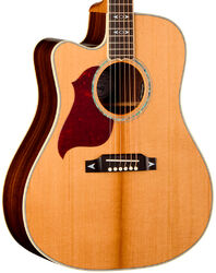 Folk guitar Gibson Songwriter Recording Artist EC LH (Baggs HiFi DNA Preamp) - antique natural