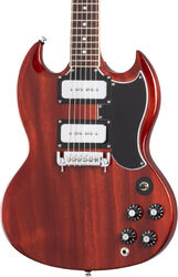 Retro rock electric guitar Gibson Tony Iommi SG Special - Cherry