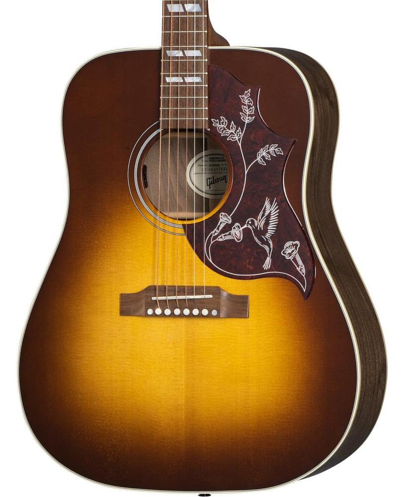 Folk guitar Gibson Hummingbird Studio Walnut - Satin vintage sunburst