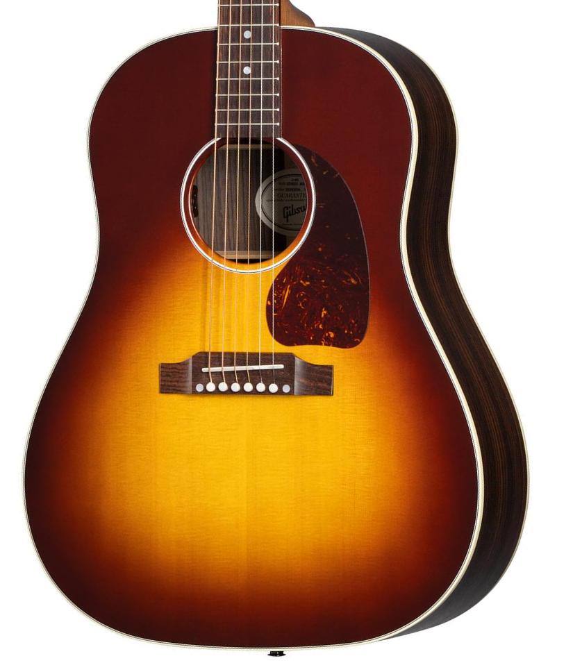 Folk guitar Gibson J-45 Studio Rosewood 2024 - Rosewood burst