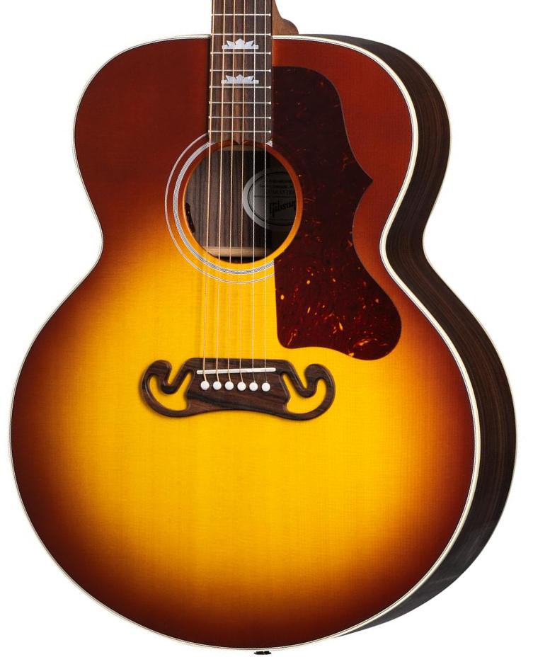Folk guitar Gibson SJ-200 Studio Rosewood 2024 - Satin rosewood burst