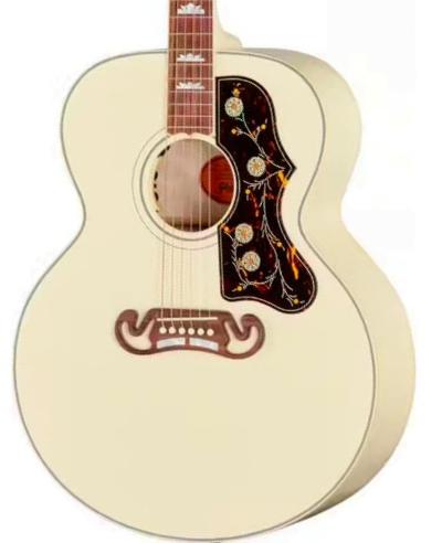 Folk guitar Gibson Modern SJ-200 Standard - Classic White