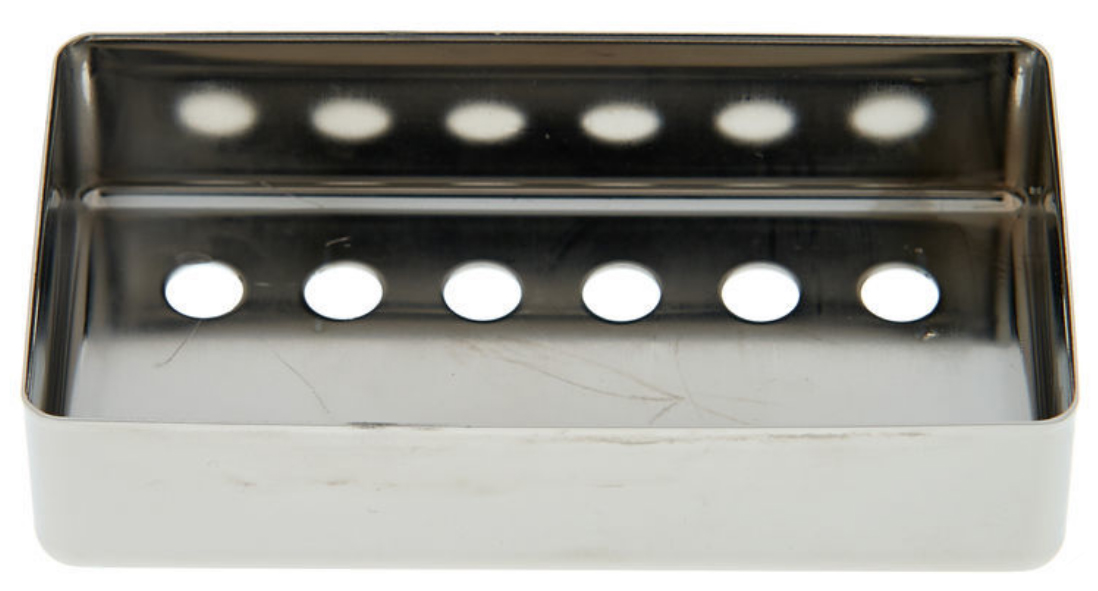 Gibson Humbucker Cover Bridge Chevalet Chrome - Pickup cover - Variation 1