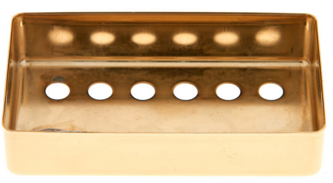 Gibson Humbucker Cover Bridge Chevalet Gold - Pickup cover - Variation 1