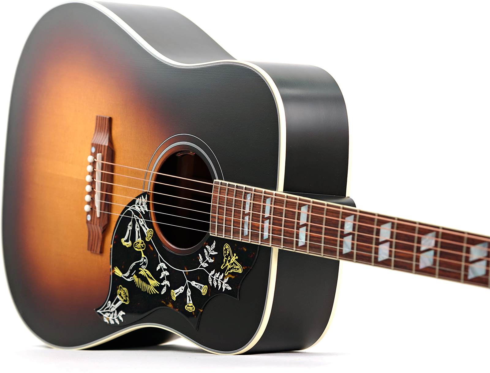 Gibson Hummingbird Faded Modern Dreadnought Epicea Acajou Rw - Vintage Sunburst - Folk guitar - Variation 3