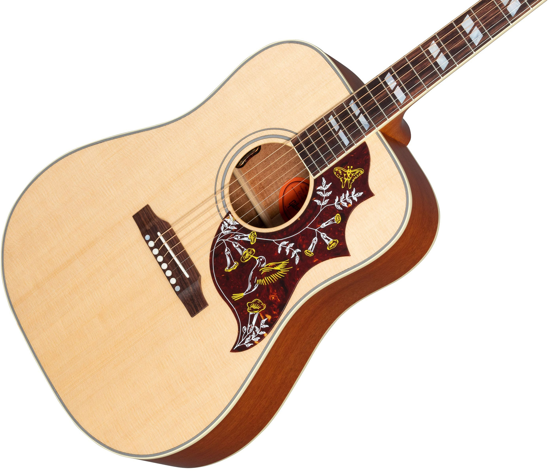 Gibson Hummingbird Faded Original Dreadnought Epicea Acajou Rw - Antique Natural - Acoustic guitar & electro - Variation 3