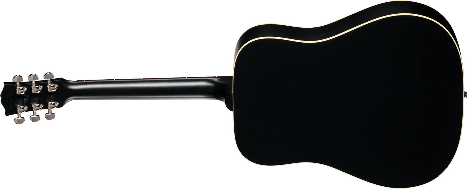 Gibson Hummingbird Special Modern Dreadnought Cbd Epicea Acajou Rw - Satin Ebony - Folk guitar - Variation 1