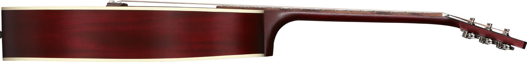 Gibson Hummingbird Special Modern Dreadnought Cbd Epicea Acajou Rw - Satin Wine Red - Folk guitar - Variation 2