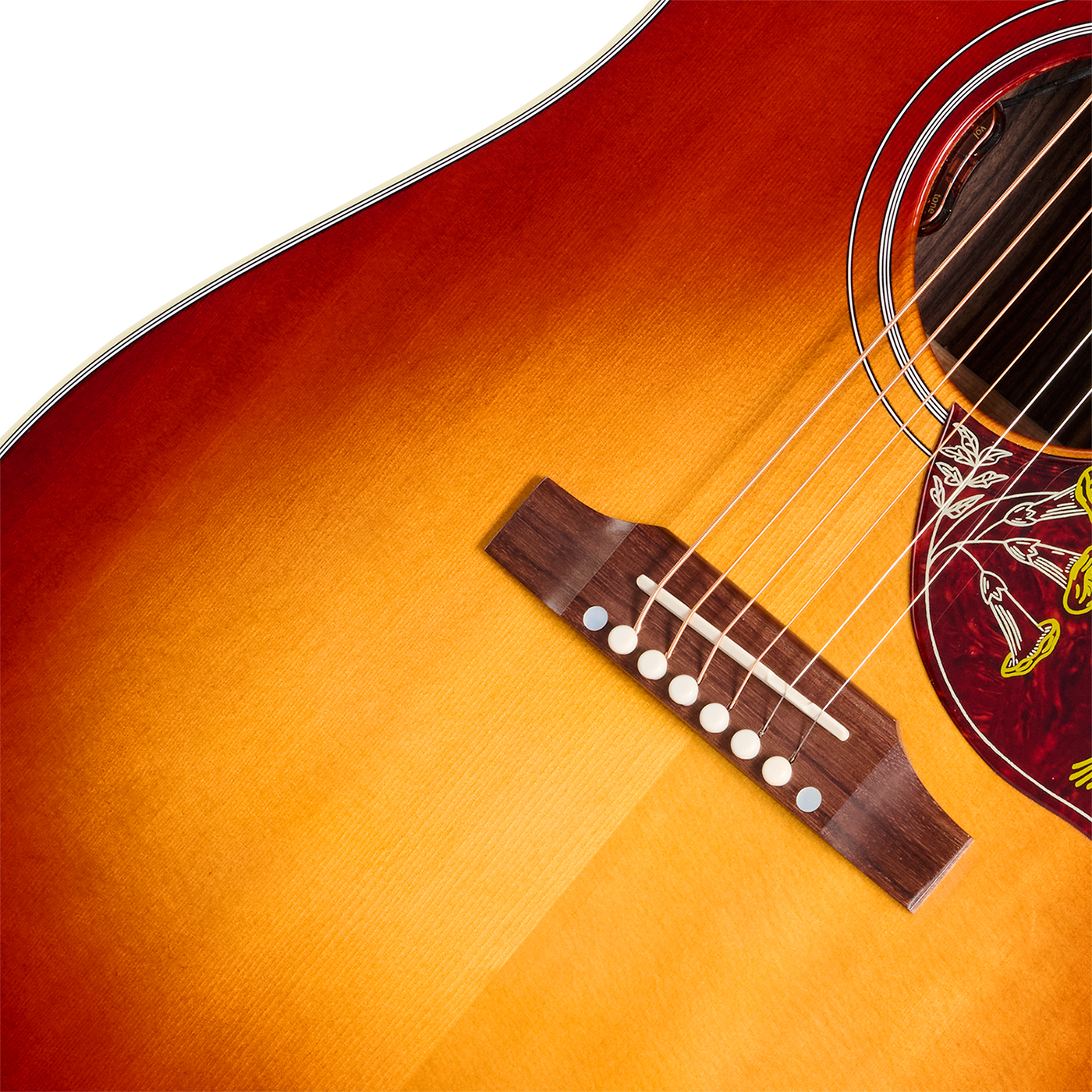 Gibson Hummingbird Standard Rosewood (baggs Hifi Dna) Dreadnought Epicea Palissandre Rw - Rosewood Burst - Folk guitar - Variation 3