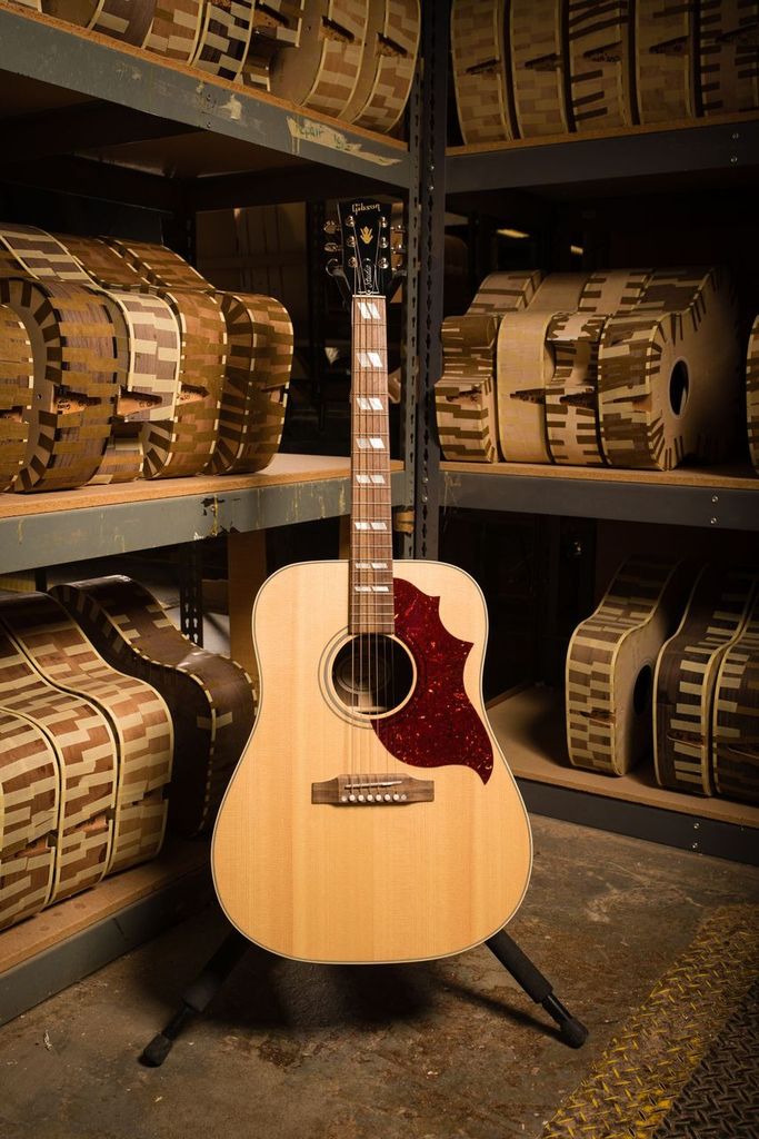 Gibson Hummingbird Studio 2019 Dreadnought Epicea Noyer Noy - Natural - Acoustic guitar & electro - Variation 4