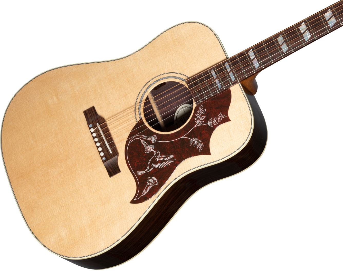 Gibson Hummingbird Studio Rosewood Modern 2023 Dreadnought Epicea Palissandre Rw - Antique Natural - Electro acoustic guitar - Variation 3