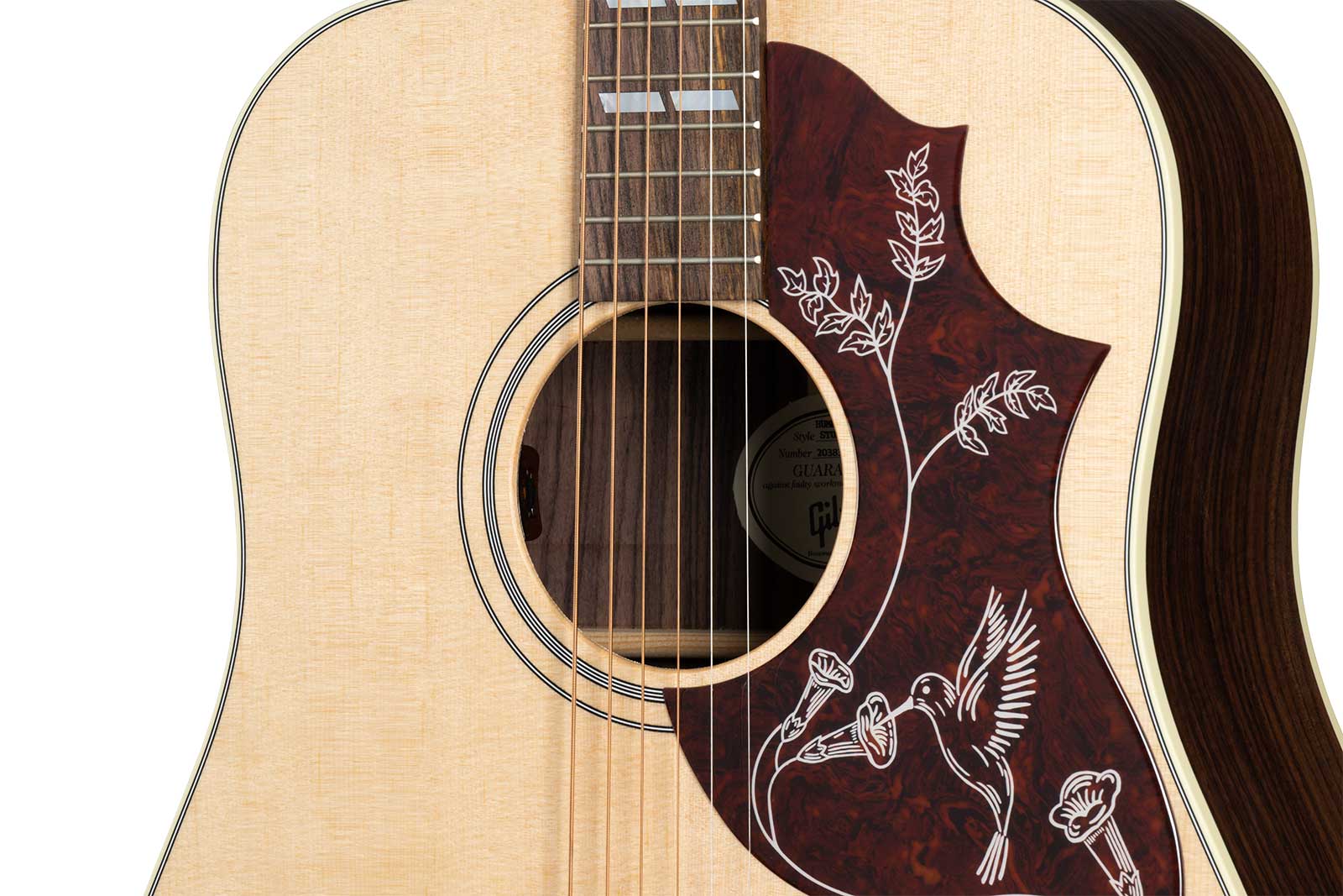 Gibson Hummingbird Studio Rosewood Modern 2024 Dreadnought Epicea Palissandre Rw - Satin Natural - Folk guitar - Variation 3