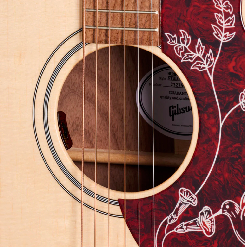 Gibson Hummingbird Studio Walnut Dreadnought Epicea Noyer Wal - Natural - Folk guitar - Variation 3