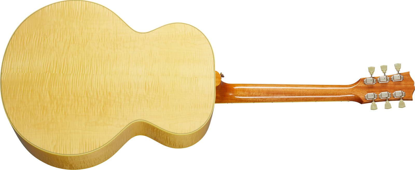 Gibson J-185 Original 2020 Jumbo Epicea Erable Rw - Antique Natural - Electro acoustic guitar - Variation 1