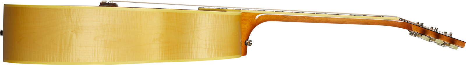 Gibson J-185 Original 2020 Jumbo Epicea Erable Rw - Antique Natural - Electro acoustic guitar - Variation 2