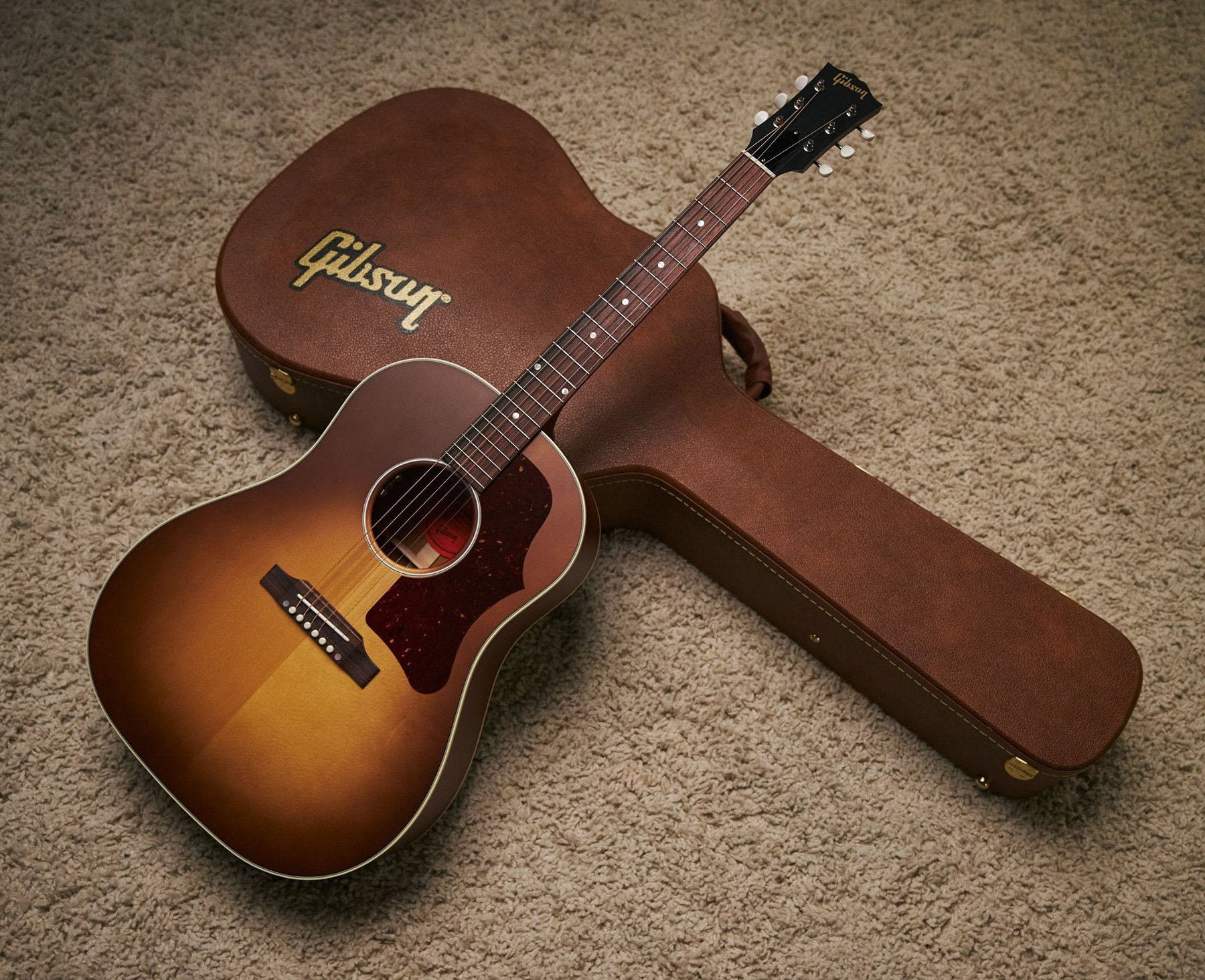 Gibson J-45 Faded 50s Original Dreadnought Epicea Acajou Rw - Vintage Sunburst - Acoustic guitar & electro - Variation 6