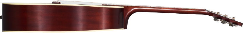 Gibson J-45 Standard Modern Dreadnought Epicea Acajou Rw - Vos Tri Burst - Folk guitar - Variation 2