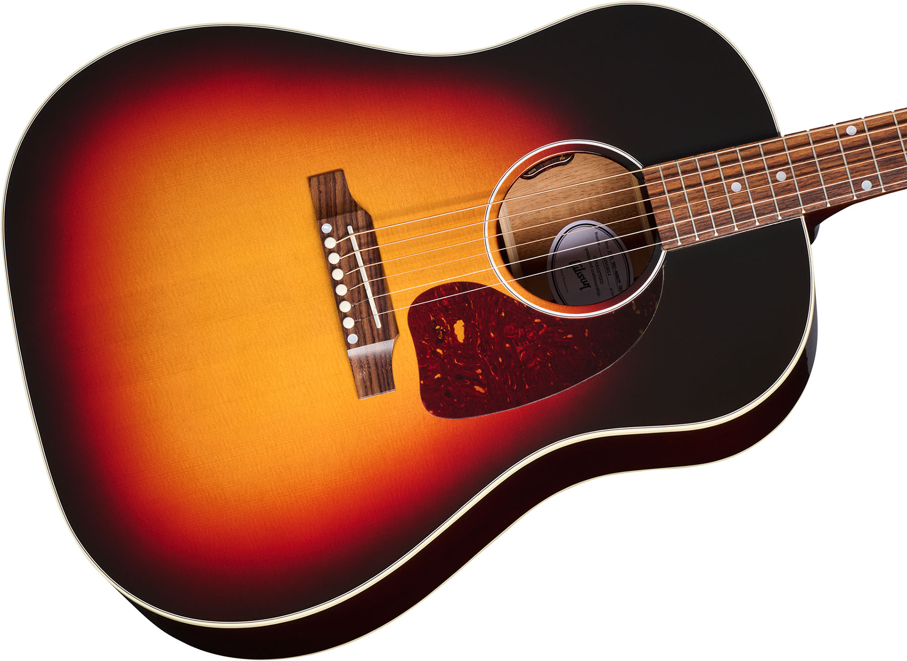 Gibson J-45 Standard Modern Dreadnought Epicea Acajou Rw - Tri Burst - Folk guitar - Variation 3