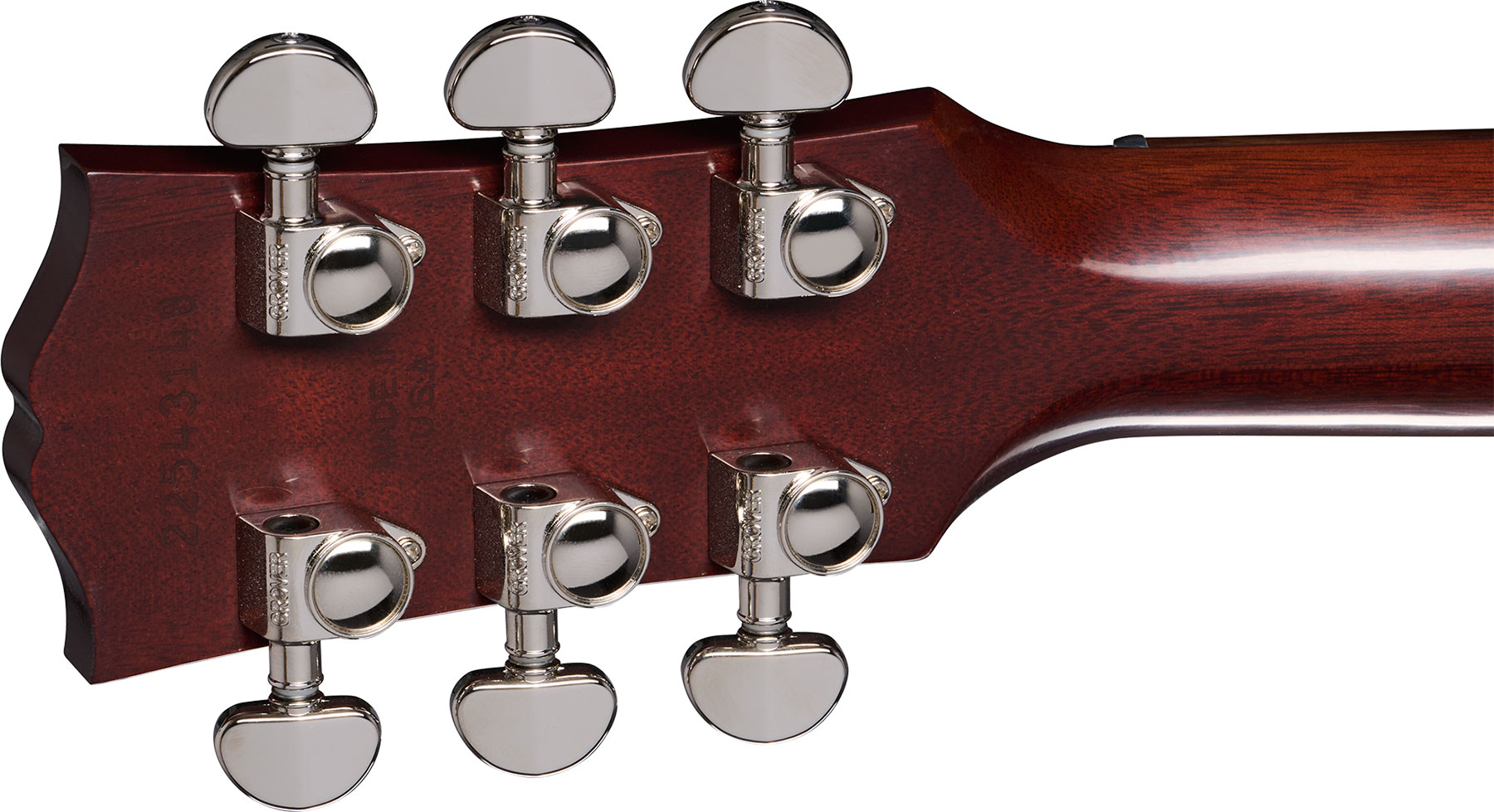 Gibson J-45 Standard Modern Dreadnought Epicea Acajou Rw - Tri Burst - Folk guitar - Variation 4