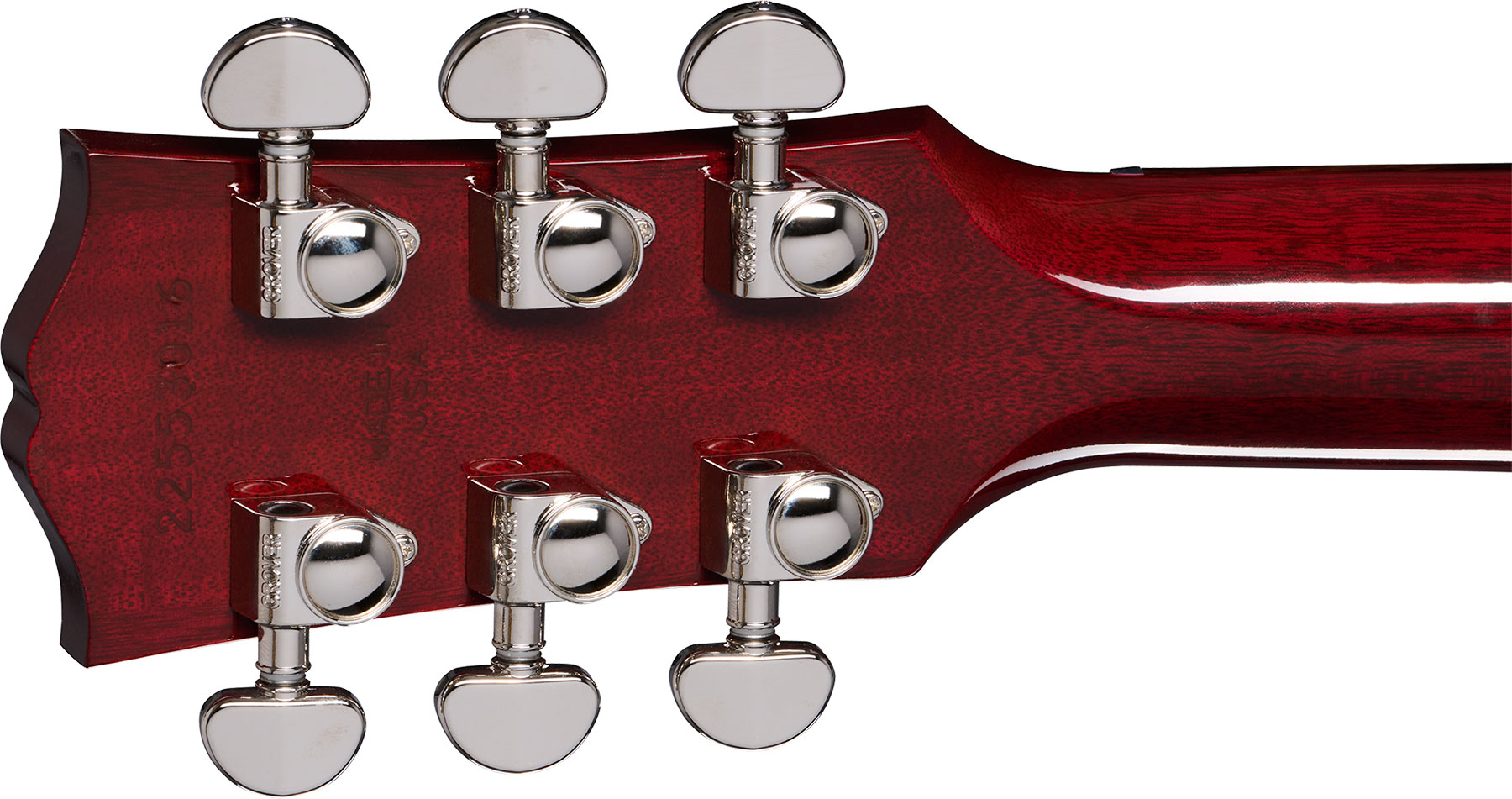 Gibson J45 Standard Modern Dreadnought Epicea Acajou Rw - Wine Red - Folk guitar - Variation 4