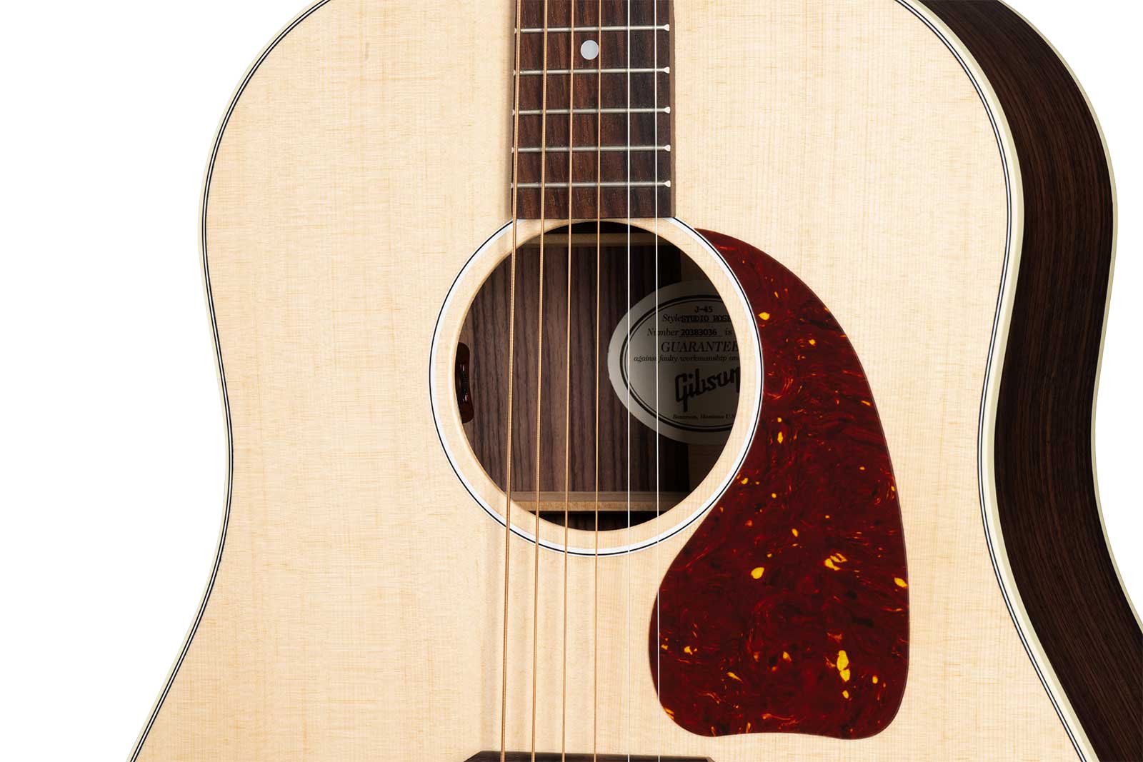 Gibson J-45 Studio Rosewood Modern 2024 Dreadnought Epicea Palissandre Rw - Satin Natural - Folk guitar - Variation 3