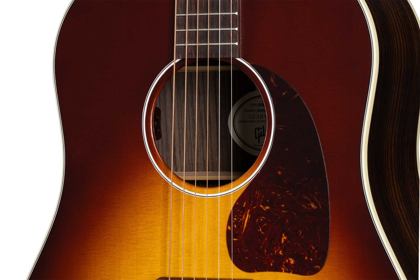 Gibson J-45 Studio Rosewood Modern 2024 Dreadnought Epicea Palissandre Rw - Rosewood Burst - Folk guitar - Variation 6