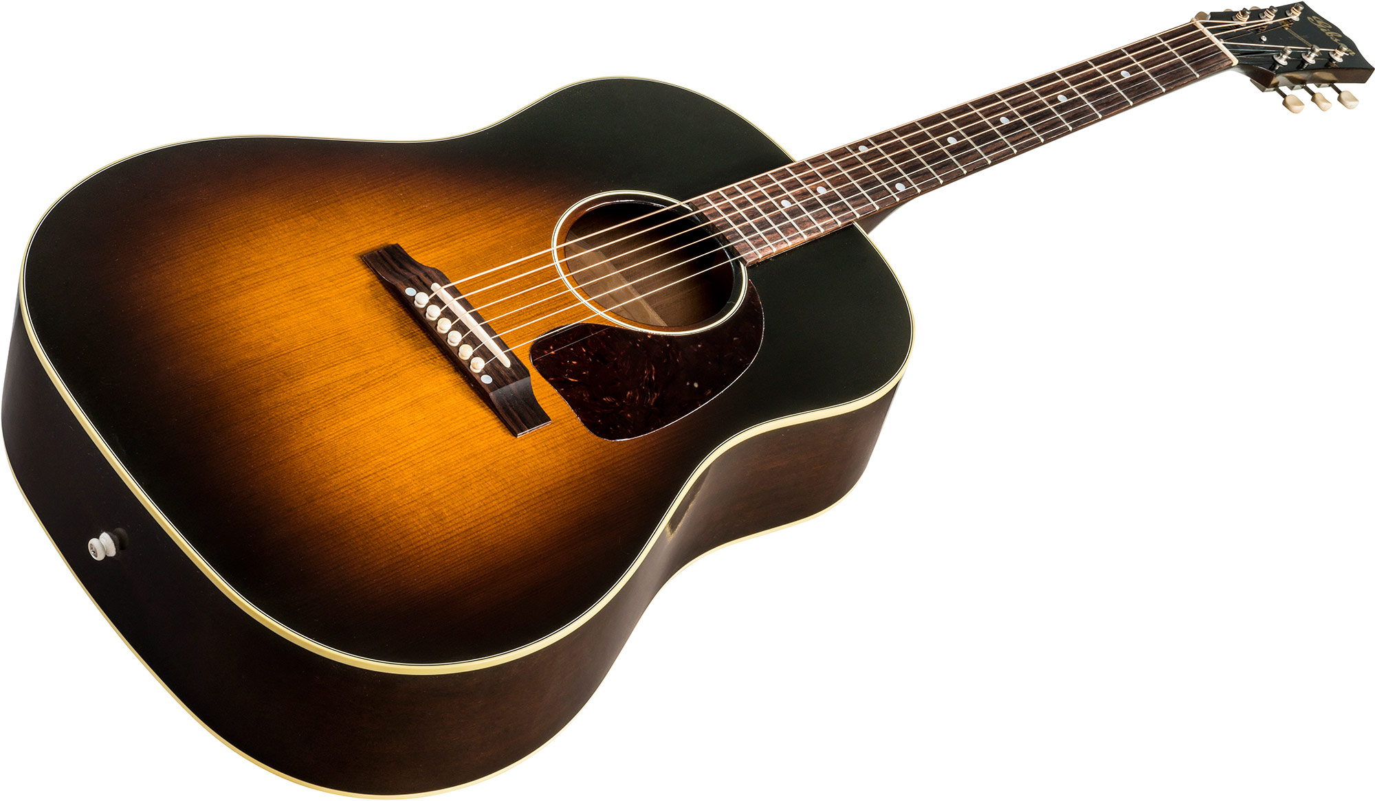 Gibson J-45 Vintage 2018 Dreadnought Epicea Acajou - Vos Vintage Sunburst - Acoustic guitar & electro - Variation 3