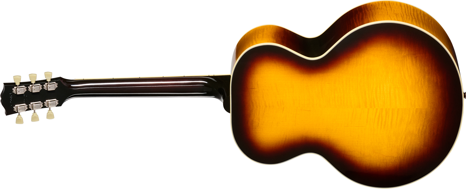 Gibson J185 Original (baggs Hifi Dna) Jumbo Epicea Erable Rw - Vintage Sunburst - Folk guitar - Variation 1