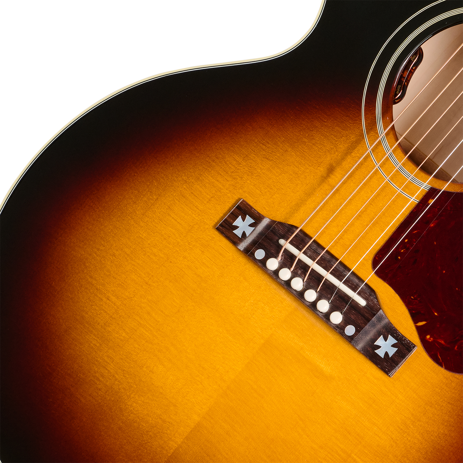 Gibson J185 Original (baggs Hifi Dna) Jumbo Epicea Erable Rw - Vintage Sunburst - Folk guitar - Variation 3