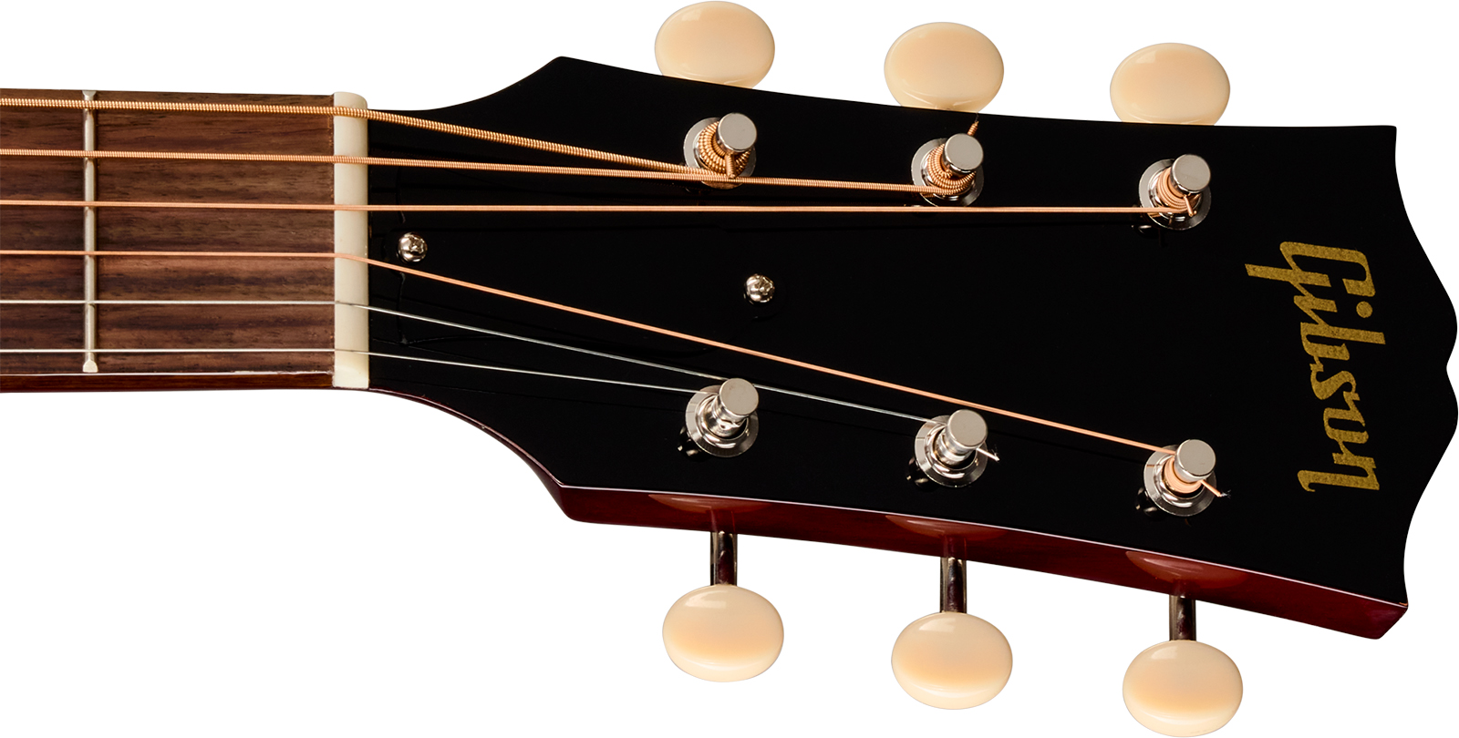 Gibson J45 60s Original (baggs Hifi Dna) Dreadnought Epicea Acajou Rw - Vintage Cherry Sunburst - Folk guitar - Variation 5