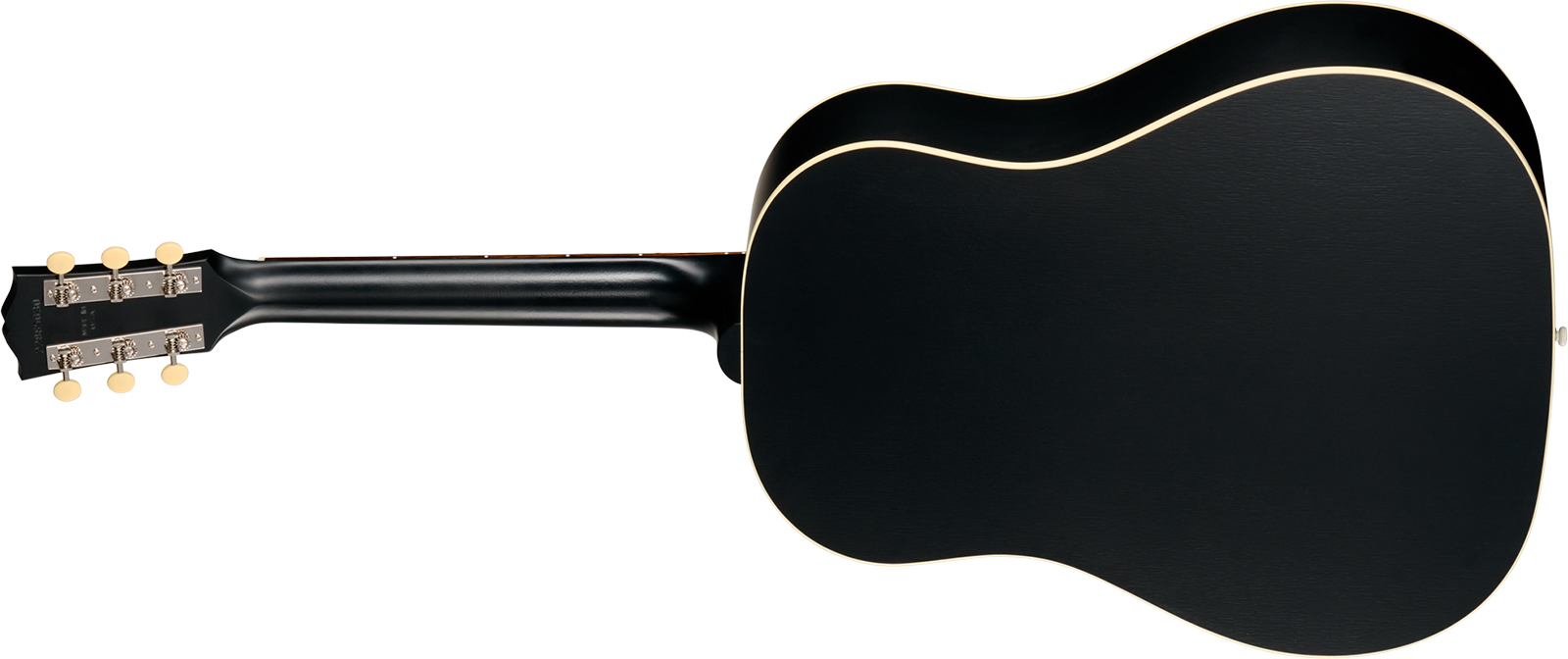 Gibson J45 Century 12-fret Dreadnought Shsc Epicea Acajou Rw - Ebony - Folk guitar - Variation 1