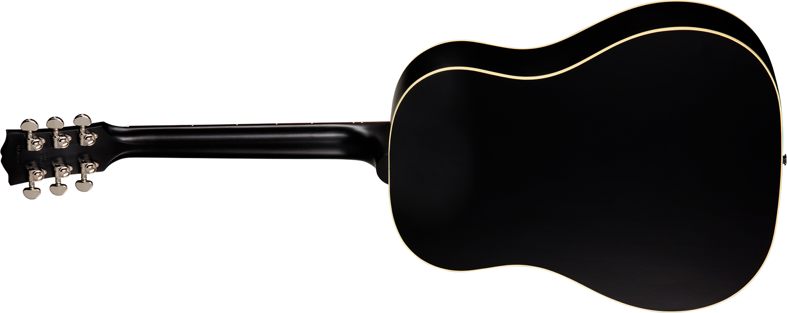 Gibson J45 Special Dreadnought Cbd Epicea Acajou Rw - Satin Ebony - Folk guitar - Variation 1