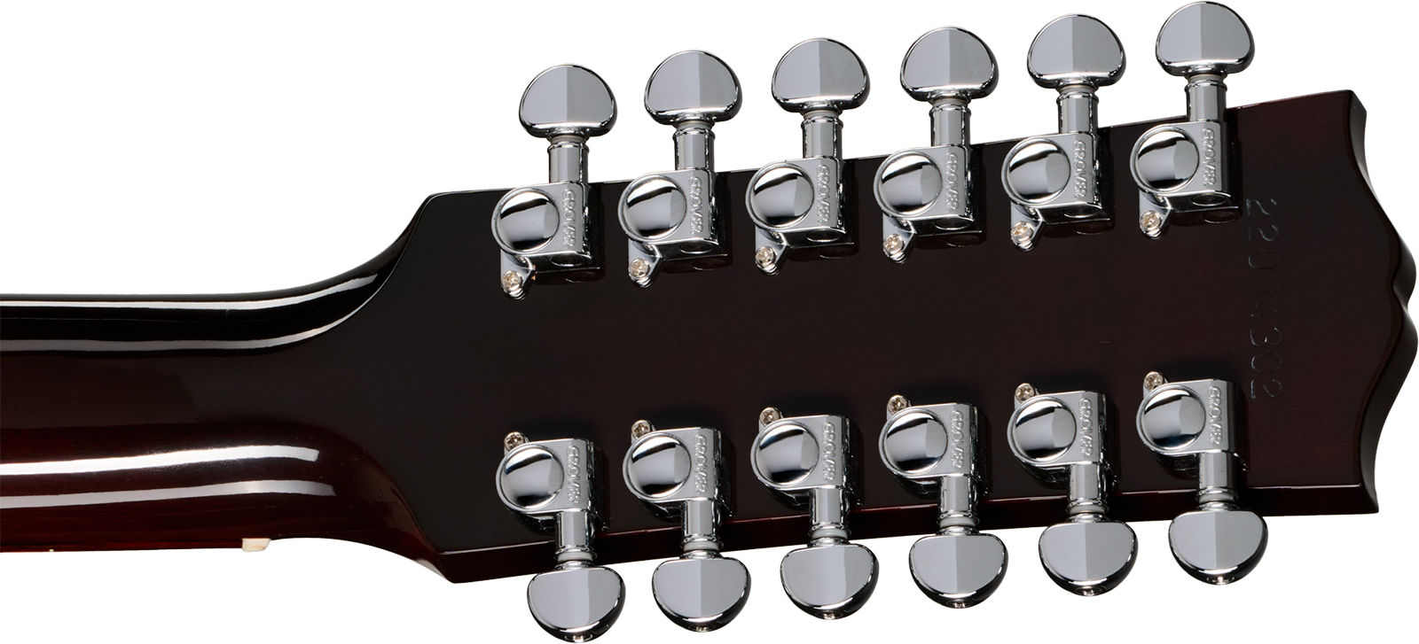 Gibson J45 Standard 12-string Lh (baggs Hifi Dna) Dreadnought 12c Gaucher Epicea Acajou Rw - Vintage Sunburst - Folk guitar - Variation 6