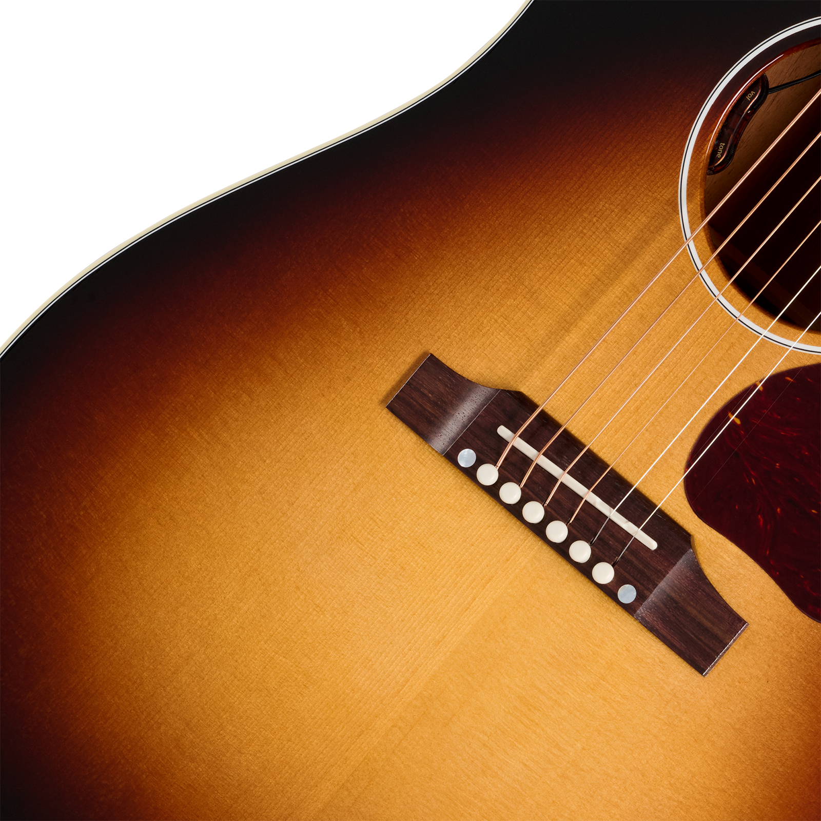 Gibson J45 Standard (baggs Hifi Dna) Dreadnought Epicea Acajou Rw - Vintage Sunburst - Folk guitar - Variation 3