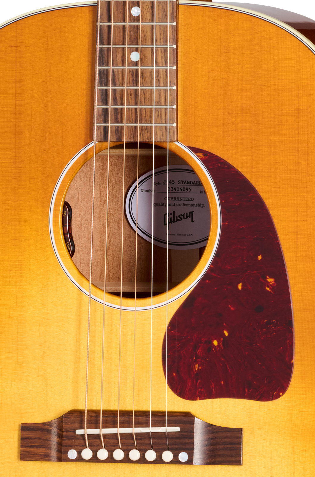 Gibson J45 Standard Modern Dreadnought Epicea Acajou Rw - Heritage Cherry Sunburst - Folk guitar - Variation 3