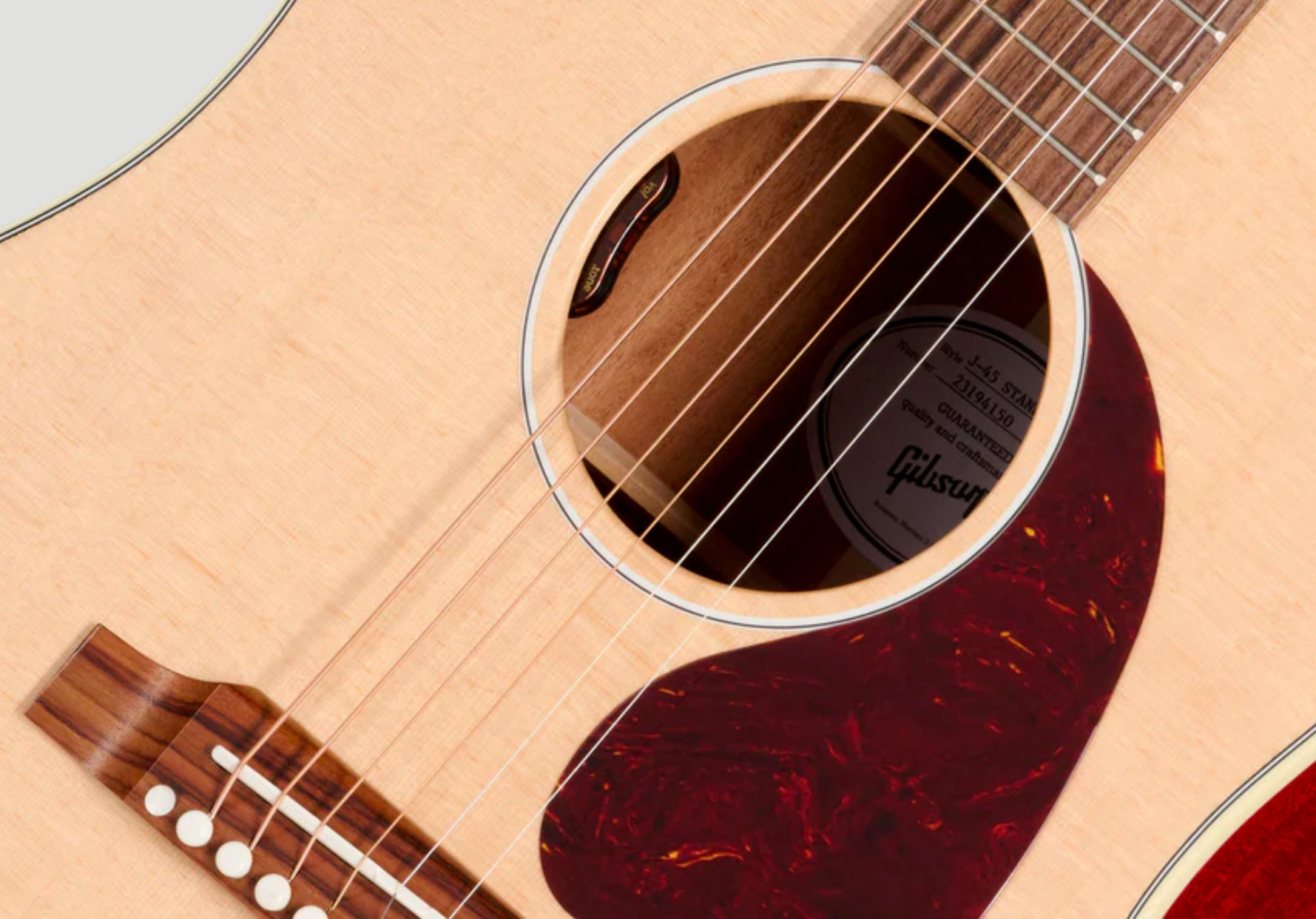 Gibson J45 Standard Modern Dreadnought Epicea Acajou Rw - Natural Gloss - Folk guitar - Variation 3