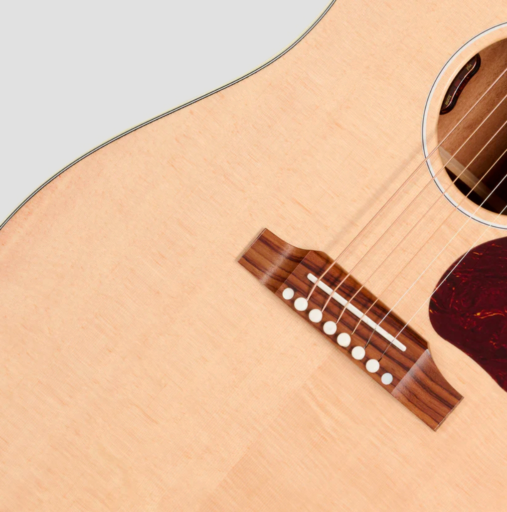 Gibson J45 Standard Modern Dreadnought Epicea Acajou Rw - Natural Top / Cherry Back/sides - Folk guitar - Variation 3