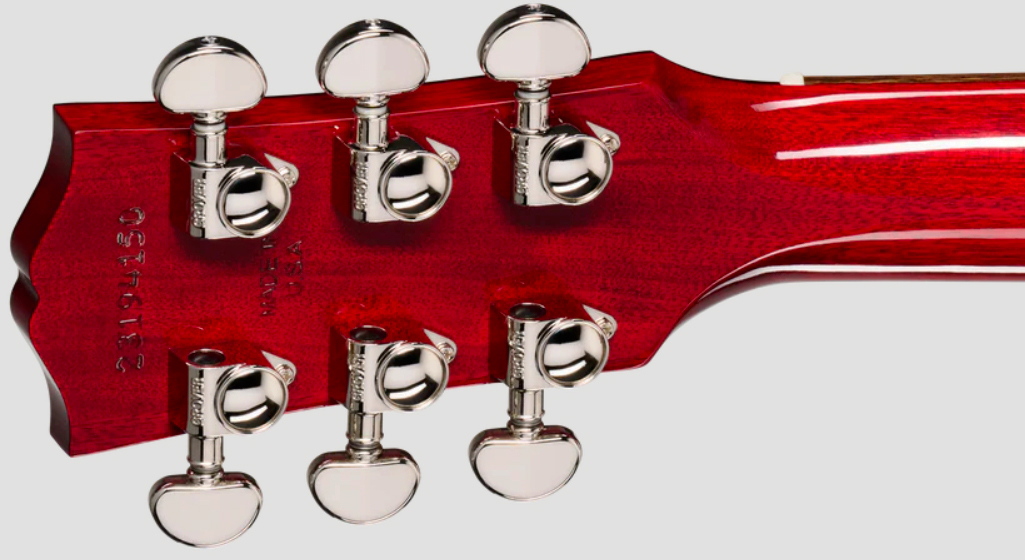 Gibson J45 Standard Modern Dreadnought Epicea Acajou Rw - Natural Top / Cherry Back/sides - Folk guitar - Variation 4