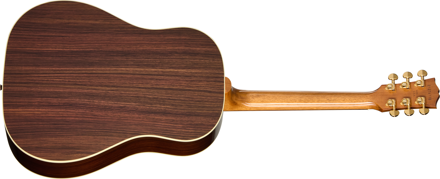 Gibson J45 Standard Rosewood Lh (baggs Hifi Dna) Dreadnought Gaucher Epicea Palissandre Rw - Rosewood Burst - Folk guitar - Variation 1