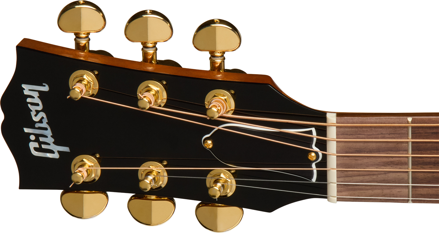 Gibson J45 Standard Rosewood Lh (baggs Hifi Dna) Dreadnought Gaucher Epicea Palissandre Rw - Rosewood Burst - Folk guitar - Variation 5