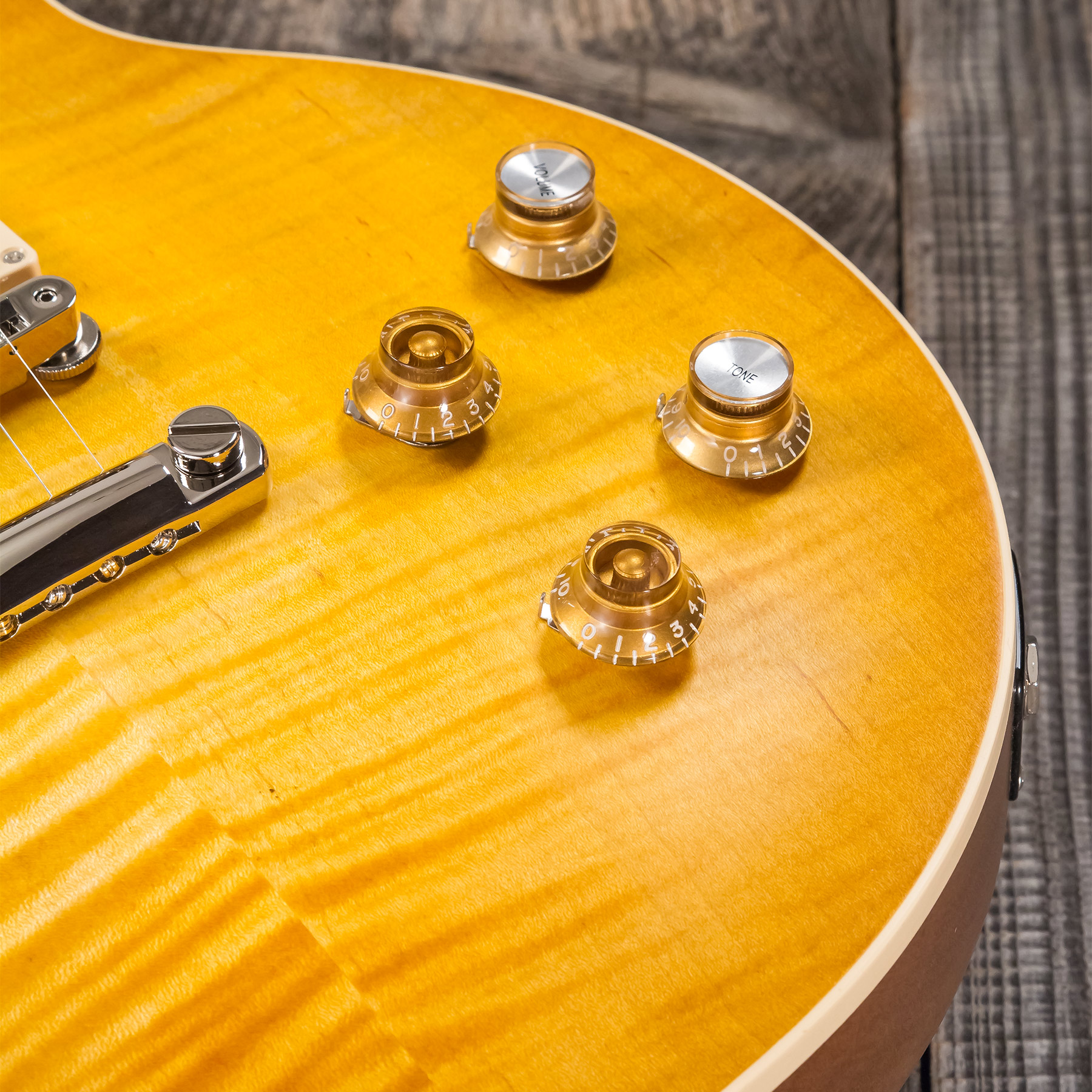 Gibson Kirk Hammett Les Paul Standard Greeny 2h Ht Rw - Greeny Burst - Single cut electric guitar - Variation 6