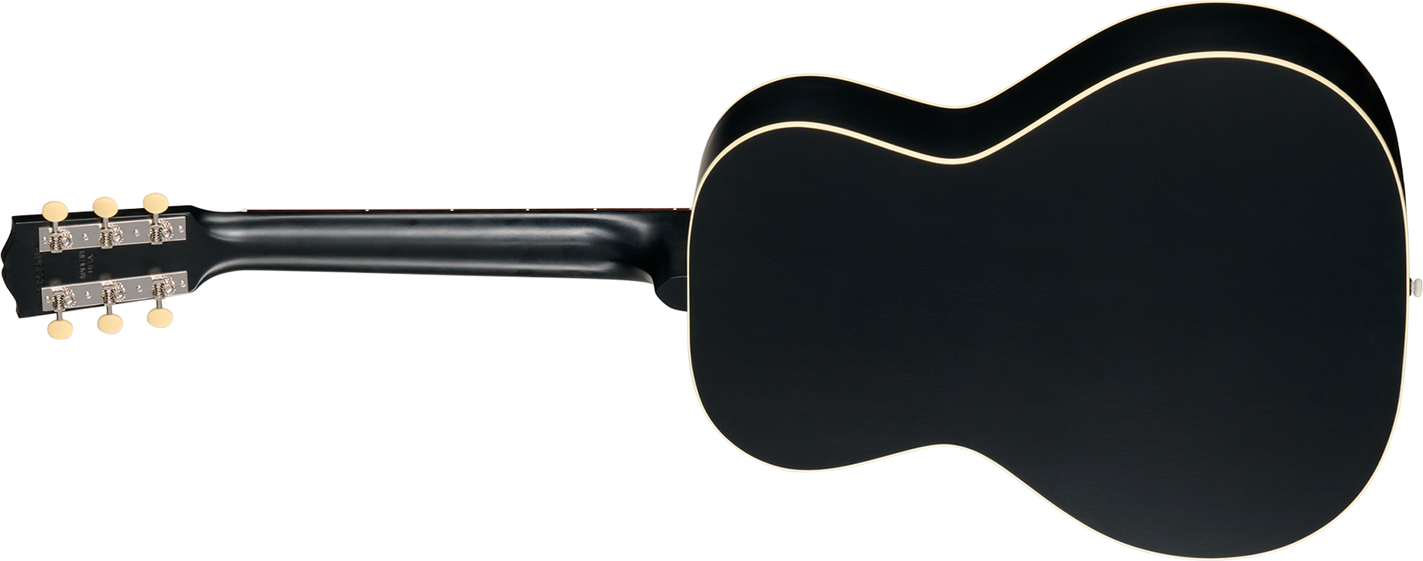 Gibson L00 Century 12-fret Parlor Shsc Epicea Acajou Rw - Ebony Satin - Folk guitar - Variation 1
