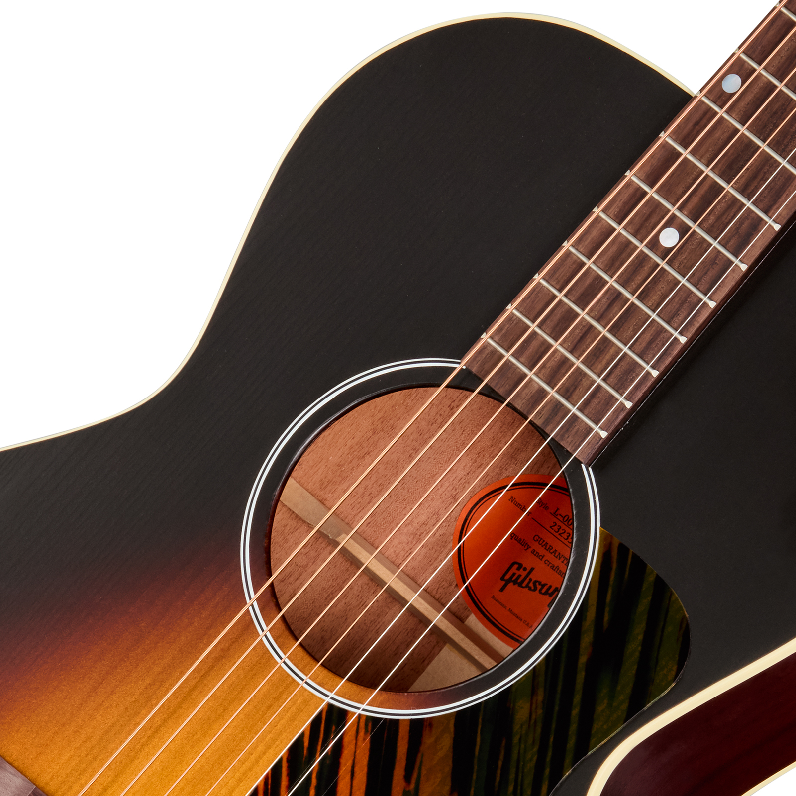 Gibson L00 Century 12-fret Parlor Shsc Epicea Acajou Rw - Vintage Sunburst Satin - Folk guitar - Variation 2