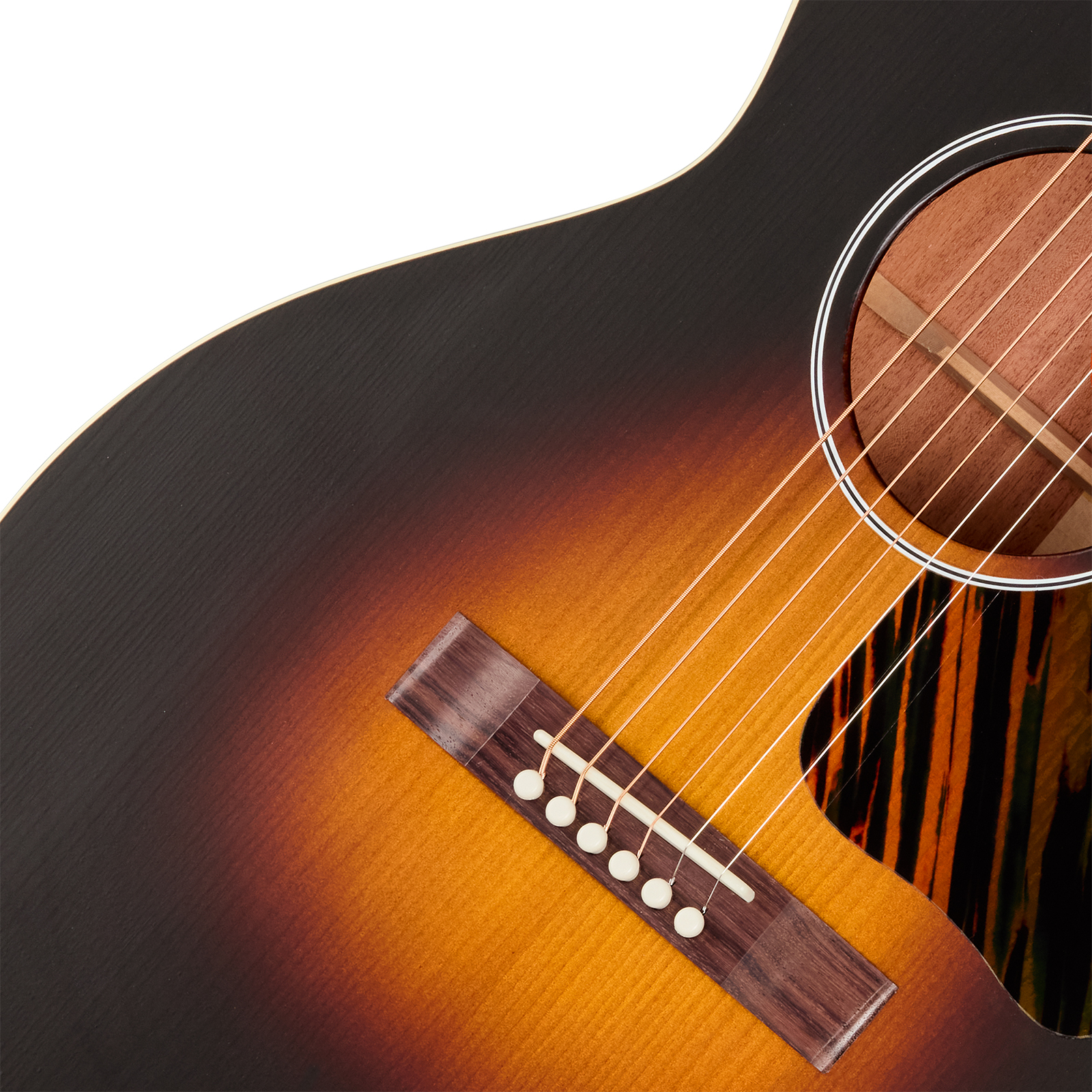 Gibson L00 Century 12-fret Parlor Shsc Epicea Acajou Rw - Vintage Sunburst Satin - Folk guitar - Variation 3