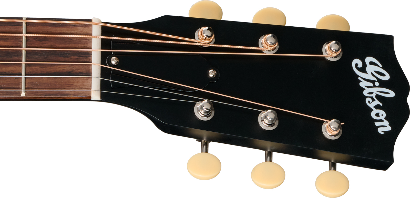 Gibson L00 Century 12-fret Parlor Shsc Epicea Acajou Rw - Ebony Satin - Folk guitar - Variation 4
