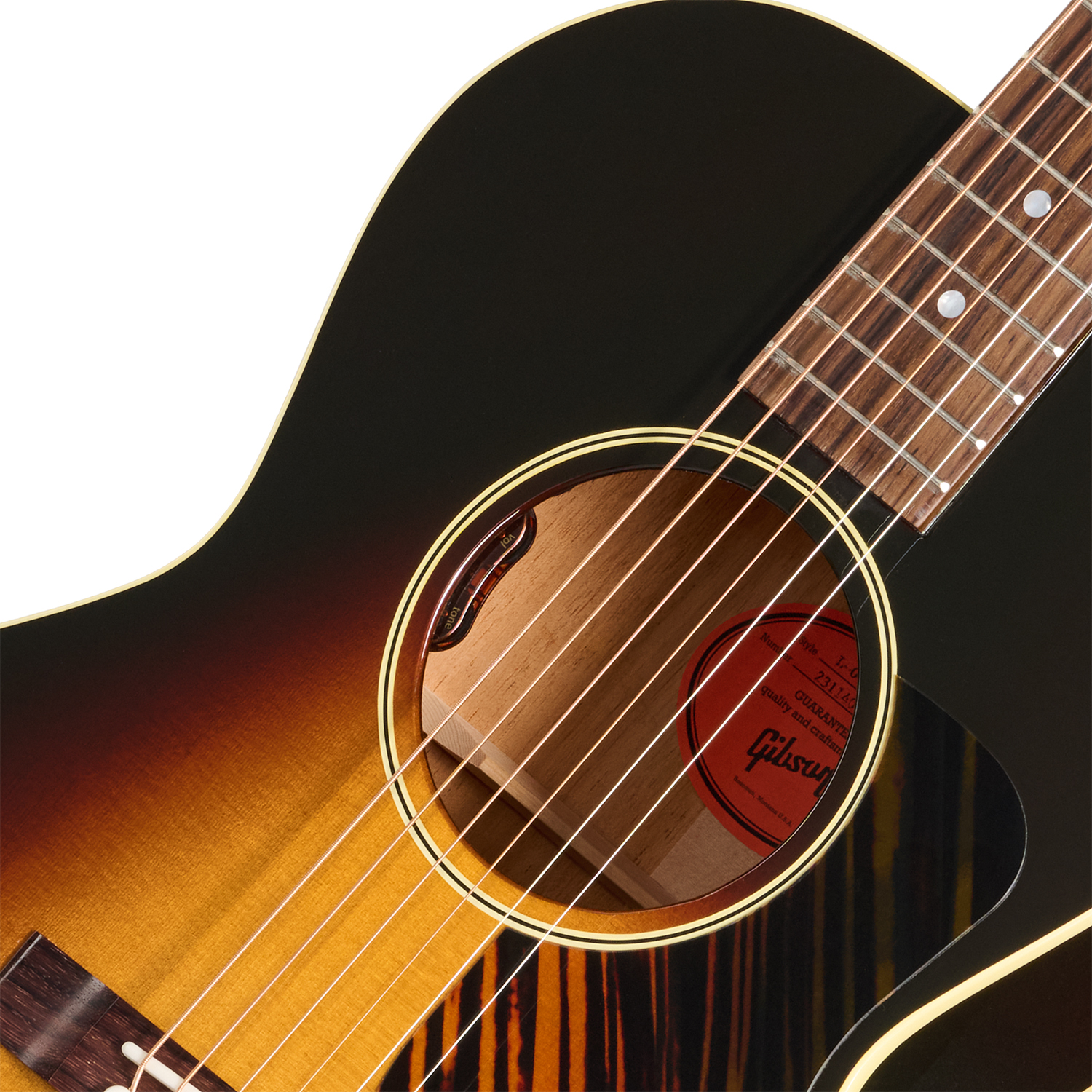 Gibson L00 Original (baggs Hifi Dna) Parlor Epicea Acajou Rw - Vintage Sunburst - Folk guitar - Variation 2