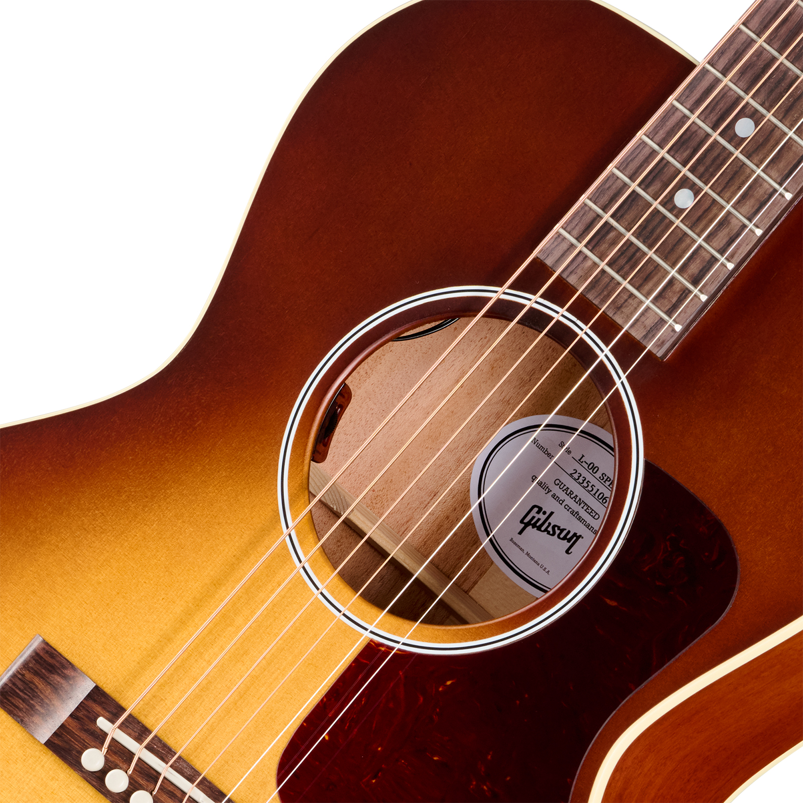 Gibson L00 Special Modern Parlor Shsc Epicea Acajou Rw - Satin Honey Burst - Folk guitar - Variation 2
