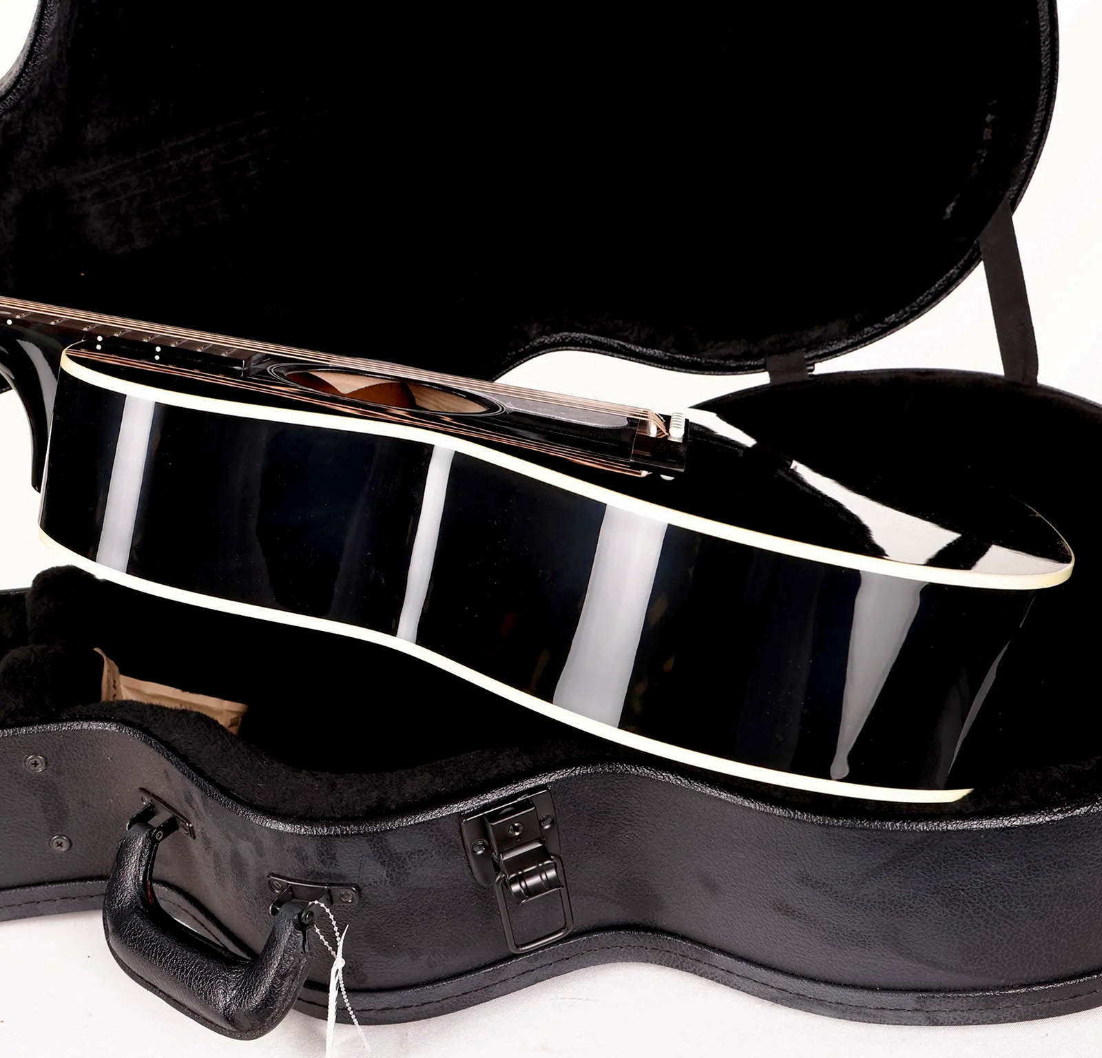 Gibson Custom Shop L00 Standard Modern Parlor Shsc Epicea Acajou Rw - Ebony - Folk guitar - Variation 4