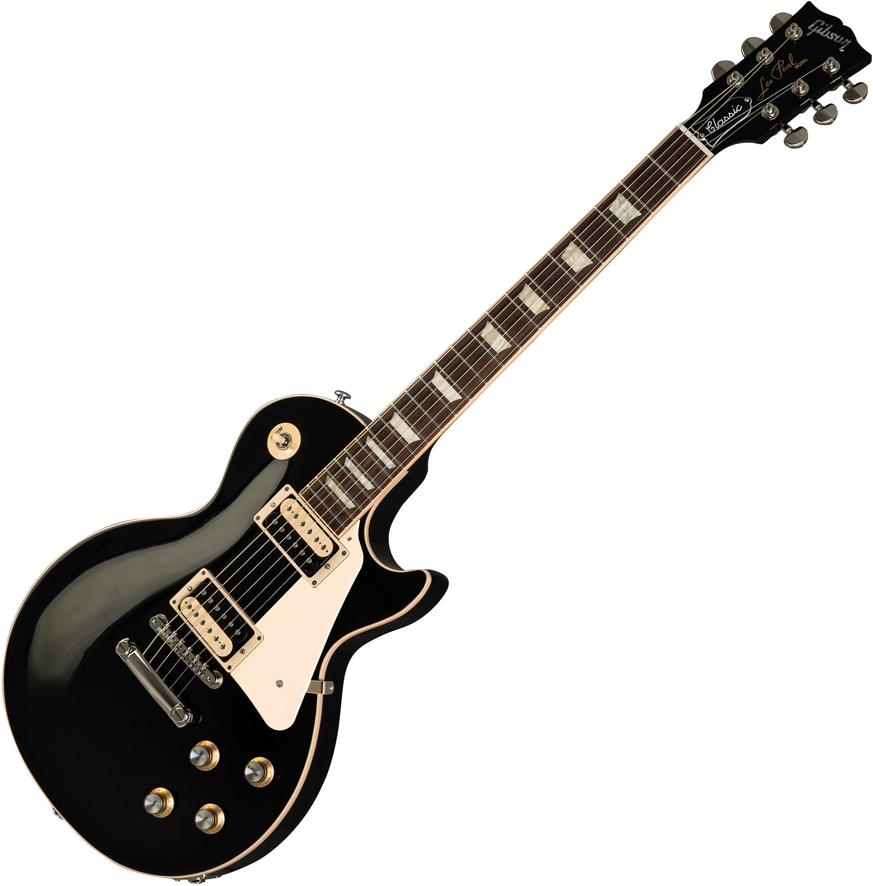 Gibson Les Paul Classic 2019 - ebony Solid body electric guitar black